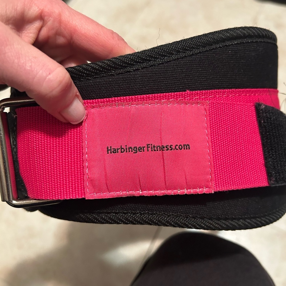 HARBINGER WOMENS 5 INCH FOAM CORE WEIGHT BELT - Picture 6 of 8